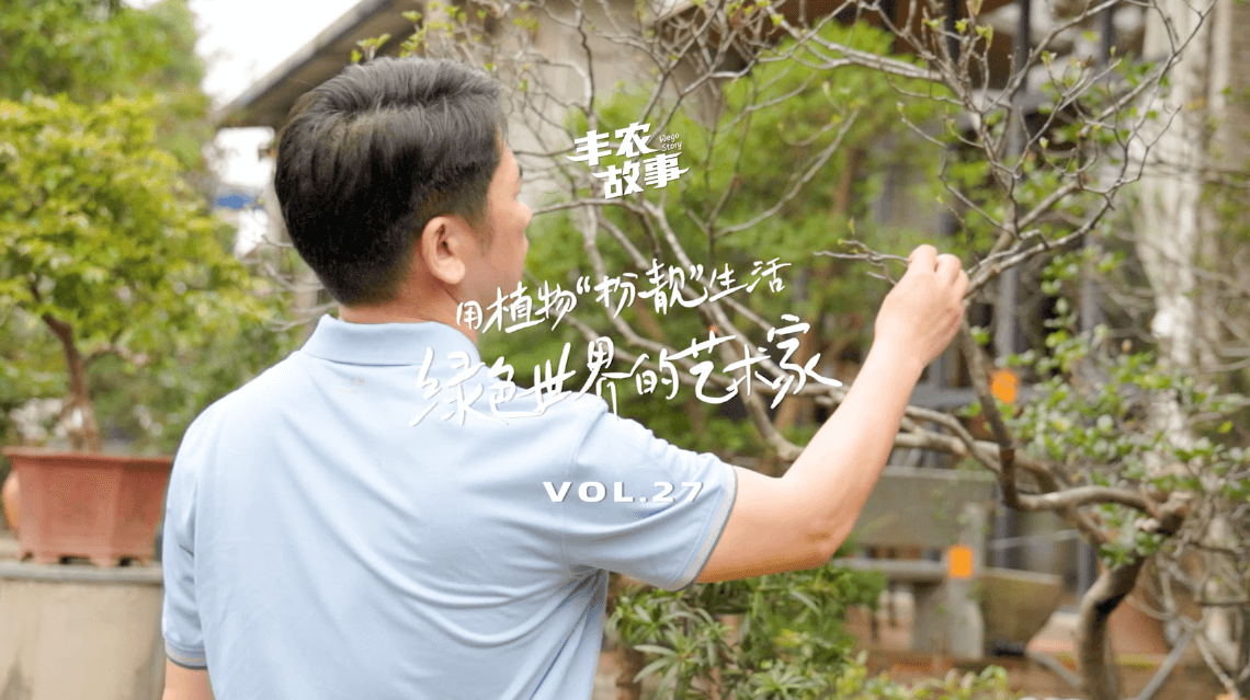 17年，他用一草一木去点亮了一个个家。